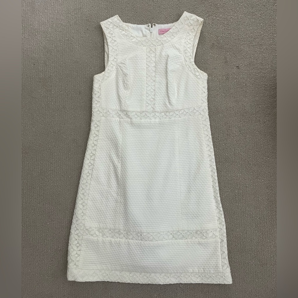 Lily Pulitzer White Shift Dress